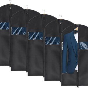 New Garment Bag Suit Bag for Storage and Travel 43 inch, Washable Suit Cover